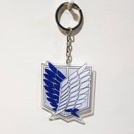 GANTUNGAN Keychain Acrylic Keychain AOT ATTACK ON TITAN