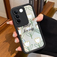 VIVO V27 5G VIVO V27 Pro 5G S16 Pro 5G VIVO V27E 5G S16E 5G T2 4G Case Tulip Graffiti HP Pattern Mir