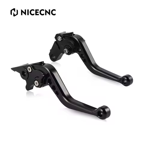 NICECNC ATV Clutch Brake Levers For Yamaha Raptor 700 700R 700SE Aluminum CNC-Machined 5D Brake Leve