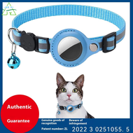 <bizarre shop> KS Patented Pet Airtag Cat Collar with Reflective Bell and GPS Tracking