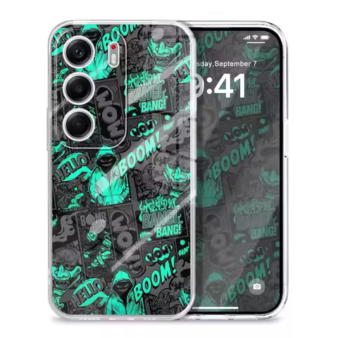 Darkened Clown Transparent Phone Case For Tecno Spark 30 30C 20 10 Pova 7 4 Pro Plus Ultra GO Tecno 