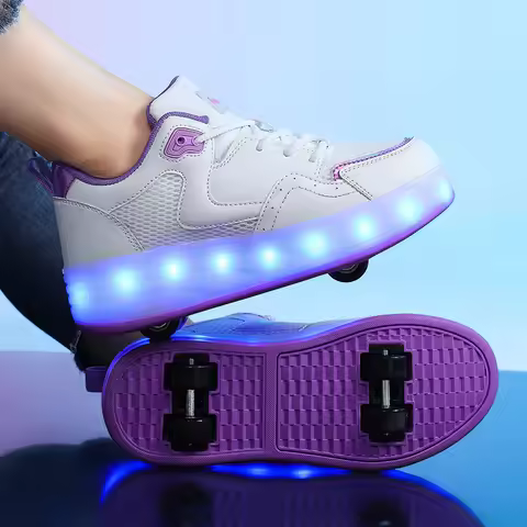 Heelys Collection: Boys' 4-Wheel Retractable, Students' Transformable, Girls' Fly Shoes & Adult Heel