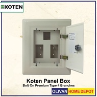 ◊ ◆ ✤ KOTEN Panel Board / Box Bolt On 4, 6, 8, 10, 12 Branches