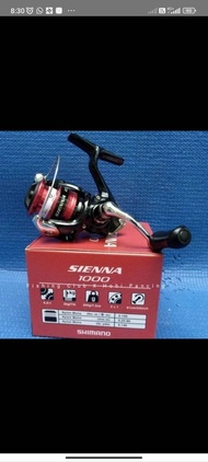 Reel Pancing Shimano Sienna FG 500 1000 2500 HG C3000 4000. Pancing Kolam Simano Fx