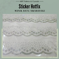 Sticker Hotfix Copy Swarovski Batu Manik Tampal New Arrival Kod 111