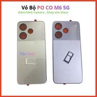 Po CO M6 5G case, with camera glass, sim tray, Tuongv2123