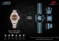 Watch Protection Film #ฟิล์มใสกันรอยนาฬิกา   Model: Rolex Yatch 37 MM