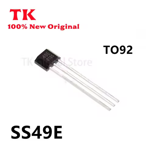 10-100Pcs 49E Hall Element S49E OH49E SS49E Hall Effect Sensor Linear Switch Sensors for Electric Bi
