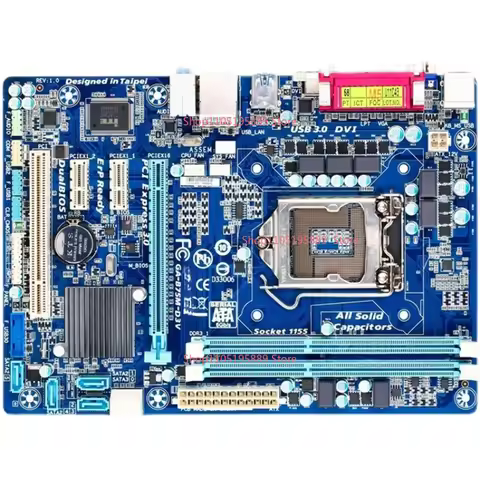 For Gigabyte B75M-D3V D2V B75 main board MATX 1155 pin sec H61