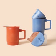 【茶具禮物】陸寶 初心蓋杯 350ml 辦公室 泡茶杯