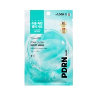 VT Cosmetics PDRN Essence Mask (25g x 5 Sheets) – Premium Salmon DNA Glowing Mask for Intense Hydrat