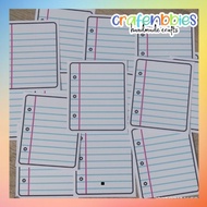 15pcs Notebook Sheet Ephemera