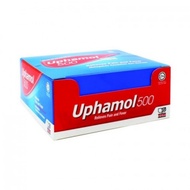 1 Box Uphamol Tablet 500 650 Paracetamol 500mg Relieves Pain &amp; Fever