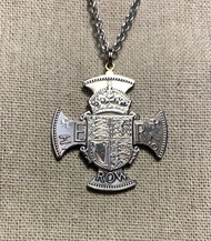 英國Half crown十字架硬幣鍊咀(英女皇版)