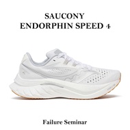 Saucony Endorphin Speed 4 Silver Women's Shoes Lightweight Racing Running Road