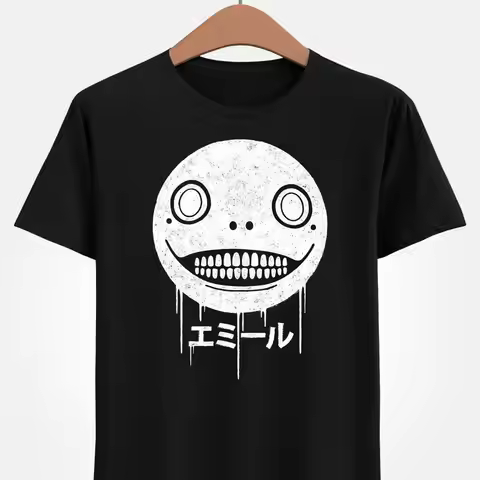 Emil Unisex T-shirt Lunar Tears Nier Automata Nier Replicant YoRHa 2B 9S Kainé Gamer Shirt