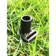 Tent Support Rod Fiber Aluminum Alloy Fixed Foot Buckle Fishing Umbrella Door Rod Accessories Base 8