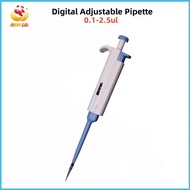 IKEME 0.1-2.5ul MicroPipette Digital Adjustable Pipette Single Channel Plastic Pipeta Dropper Labora