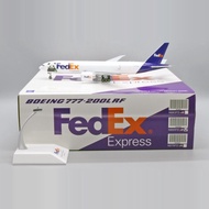 Ready Stock JC Wings 1: 200 Federal Express Panda Aircraft B777F N885FD Alloy Aircraft Model Limited