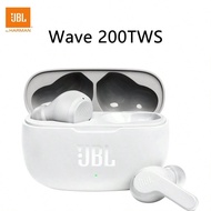 หูฟังไร้สาย JBL Wave 200TWS แท้ JBL เสียงเบสทึบ บลูทูธ 5.0 W200TWS True Wireless TWS กีฬา หูฟัง JBL