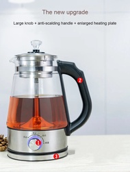 1L Electric Kettle Coffee Tea Maker Black Pu Er Glass Tea Maker