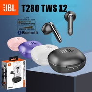 JBL T280TWS X2 Wireless Bluetooth Earphones 3D Stereo Super Bass Headphones Sports Earbuds with Mic