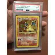1999 Pokemon Base Set Unlimited Holo Charizard #4 PSA 9 MINT
