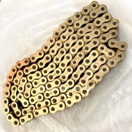520-122 ORING CHAIN - GOLD ( OEM ) // 520 - 122 O-RING HEAVY DUTY O-RING CHAIN RANTAI OR O RING 520H