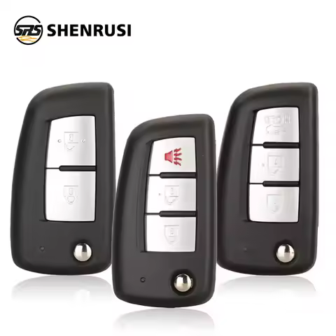 SHENRUSI 2/3 Buttons Remote Key For Nissan Qashqai J11 Pulsar C13 Juke F15 X-Trail T32 Micra