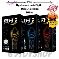 [MALAYSIA READY STOCK] 148 AMANDO Delay condom for men Spike Latex Condom Adult Sex Toy Condom / Kon