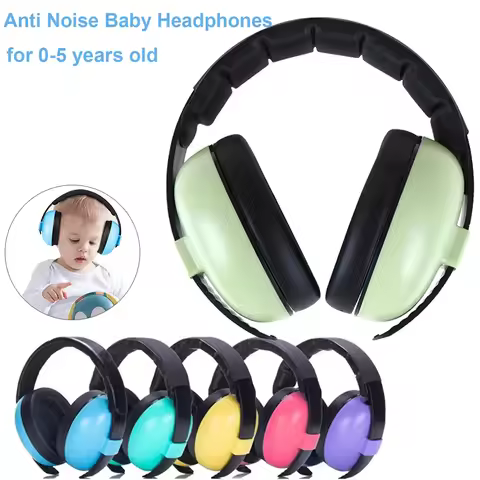 Anti Noise Baby Headphones Hight Quality Kids Ear Protection Earmuffs Reduction Soundproof Headphone