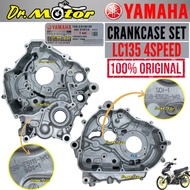 LC135 4S 5S LC 135 4 SPEED 5 CRANKCASE SET CASING ENGINE KULIT ENJIN CRANK CASE 1S8 50C-E5150-00 100% ORIGINAL YAMAHA