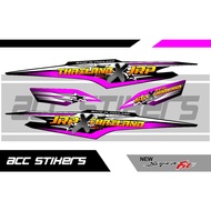 Striping SUPRA FIT NEW STOCK DECAL WAVE 100 S STICKERS STICKER WAVE 100 SUPRA JRP X THAILAND