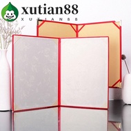 XUTIAN A3 A4 Art Paper Hardcover, High-end Signing Contract File Paper Page Folder, Durable Thicken 