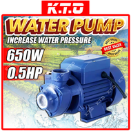 QB-60 Automatic Self-Priming Peripheral Water Pump 0.5HP 650W Suitable Home Civilian Agriculture / P