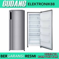 Freezer LG 1 Pintu 171L Lemari Es batu 6 rak GN-INV304SL+ongkir