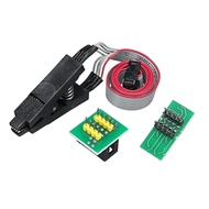 EEPROM Flash BIOS USB Programmer Module CH341A + SOIC8 Clip + 1.8V Adapter + SOIC8 Adapter