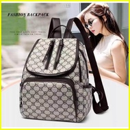 【Latest Style】 Pu Leather Gucci Backpack Korean Desing 3 Desing Bags For Women's Casual Sling Bag H