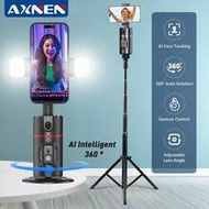 360° Rotatable Gimbal Stabilizer For Smartphones, Selfie Desktop Face Tracking Gimbal For Anti-Shake