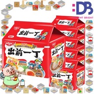 日清 - [香港行貨] [原箱] 出前一丁 北海道小麥粉麻油味即食麵 (5包/袋 X 6)