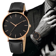 [Miracle Watch Store] Men Watches 2022 Luxury Top Male Leather Strap Watch Men Military Sport Quartz