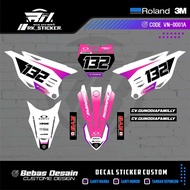 DECAL KX 85 - YZ 85 NEW - YZ 85 OLD CAN BE CUSTOMIZED Design