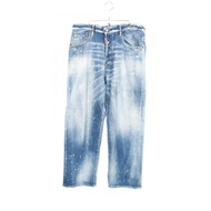 【二手】DSQUARED2 滑板牛仔褲，做舊牛仔褲，藍色棉質牛仔布，男款，二手 A