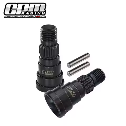 GPM Metal Steel Front Rear CVD Head Stub Axle 7768 for Traxxas 1/6 XRT 1/5 X-MAXX 6S 8S 4WD Monster 