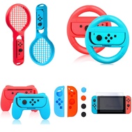 Controller Hand Grips Joy-Con Case Tennis Racket Steering Wheel For Nintend Switch Handle NS N-Switch Game Console Accessories