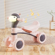 Children's bike 2-5 Years Old with 4 Wheels and Lights Alpaca Character bike