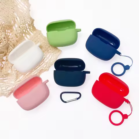 For JBL Wave 200 TWS Earphone Case Silicone Wireless Bluetooth Cover For JBL Wave 200 Headphone Bags