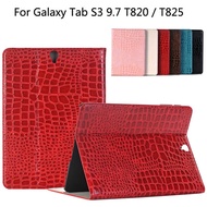 New 2017 Luxury High quality crocodile leather case For Samsung Galaxy Tab S3 T820 T825 9.7 inch