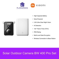 Xiaomi Solar Outdoor Camera BW 400 Pro Set | 10,000mAh battery | 2.5K Ultra-Clear Night Vision