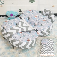 Sofa Bayi Jumbo Multifungsi Dengan Gesper Pengaman Free Bantal Peyang dan Tas Mika [ Merk BabyShip ]